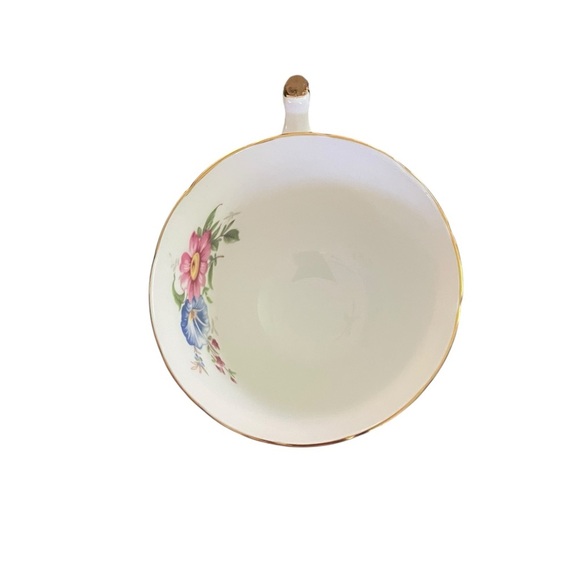 John Ansley Floral Sprays Porcelain Teacup and Saucer Set - Picture 5 of 13